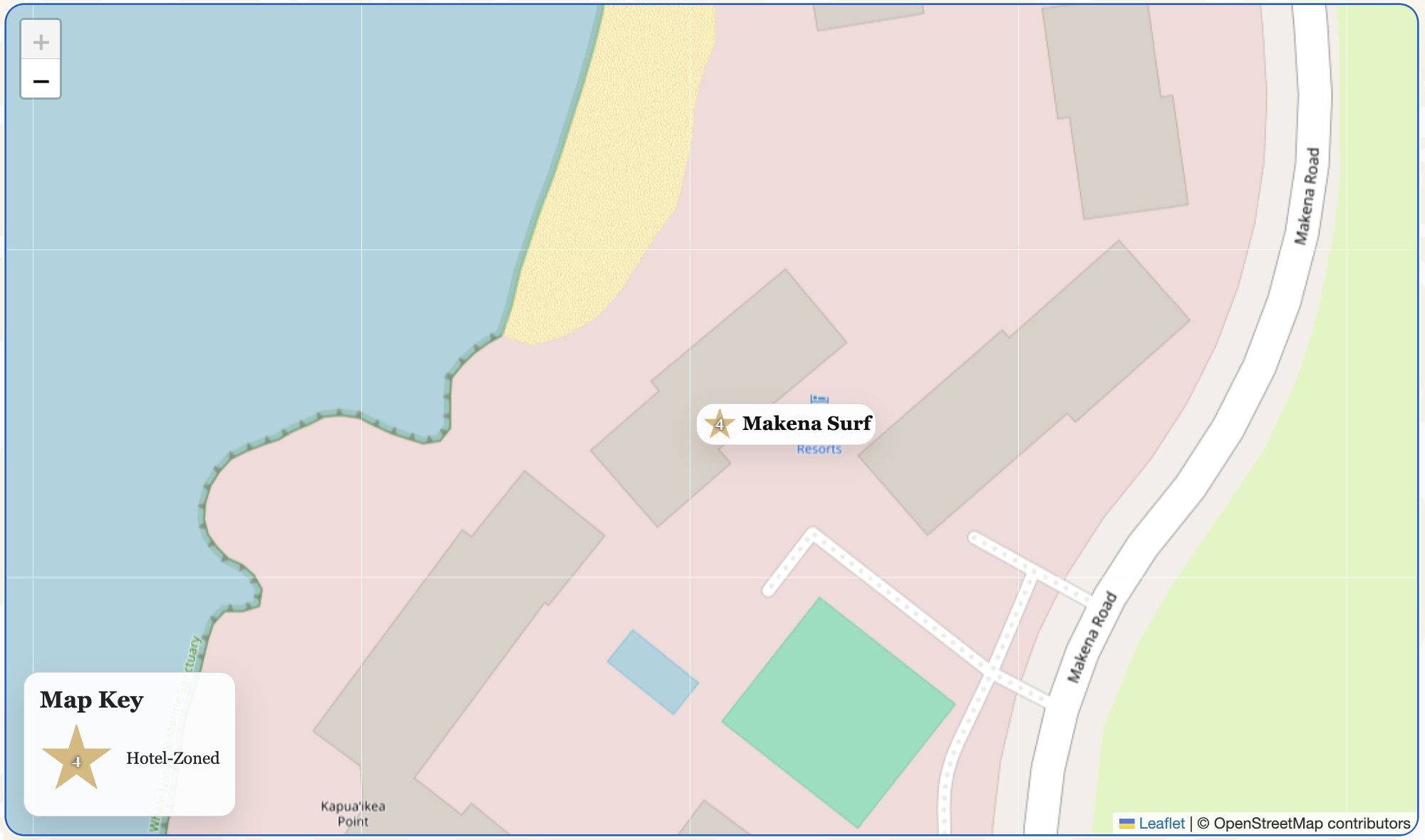 Interactive condo map