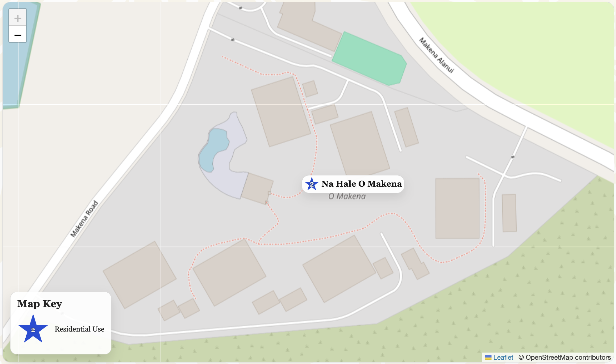 Open the Makena Residential-Use Condos interactive map