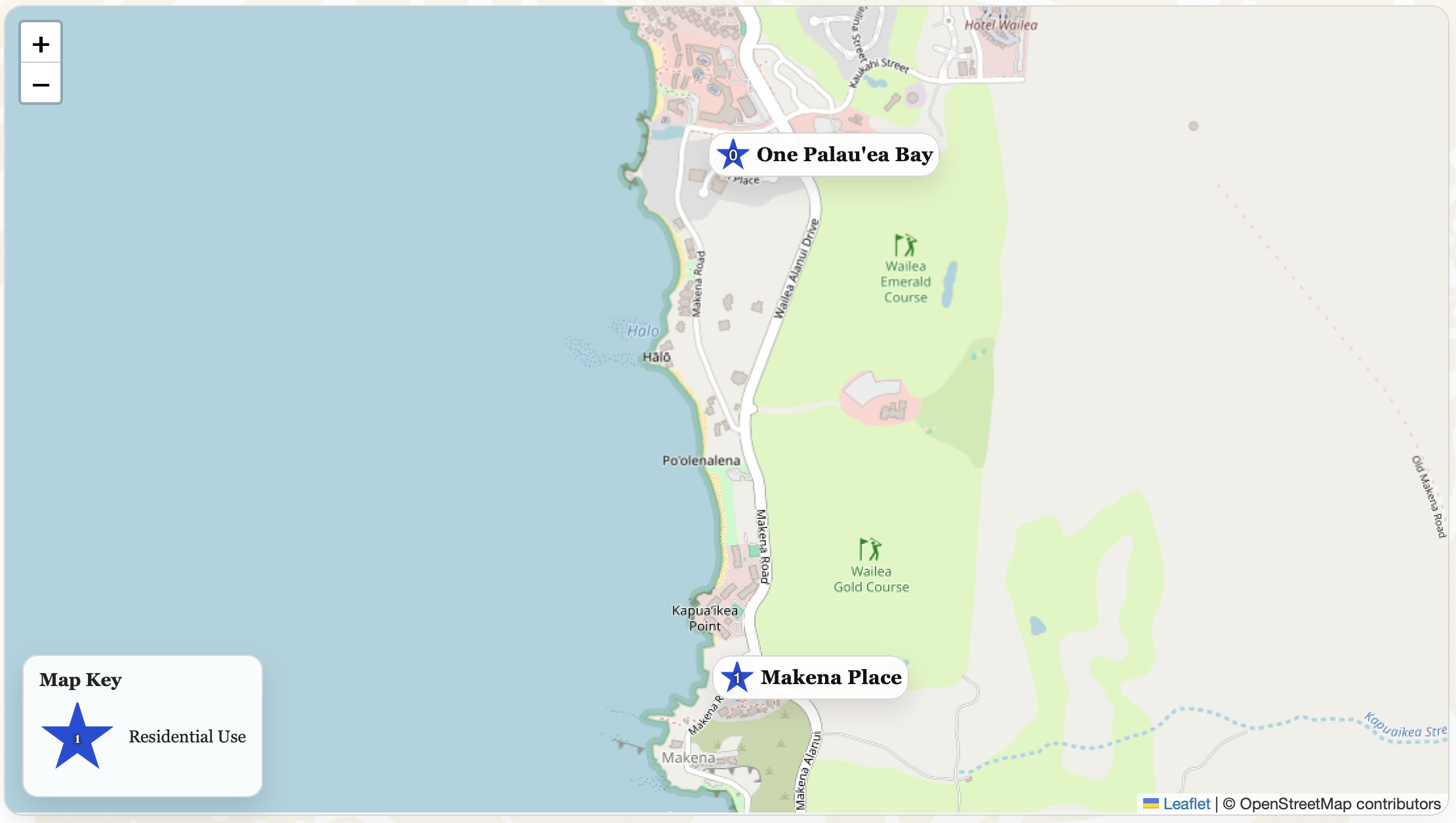 Open the Makena single-family homes interactive map